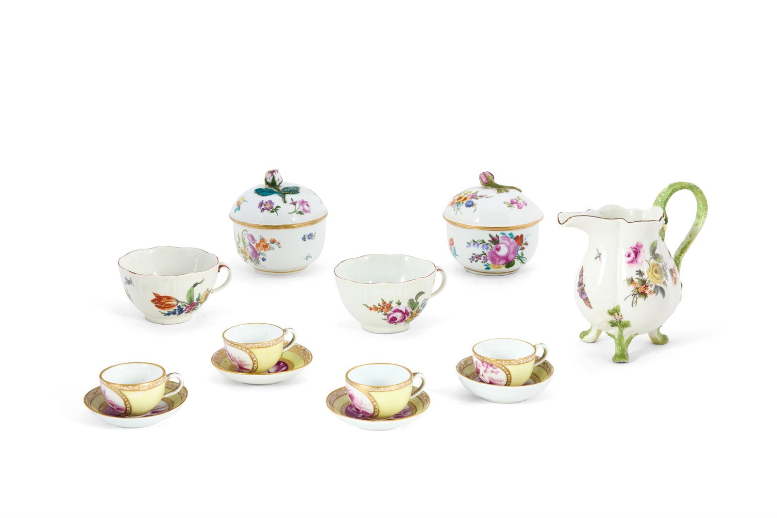A GROUP OF GERMAN PORCELAIN, VARIOUS DATES 18TH/19TH CENTURIES (1 of 1)