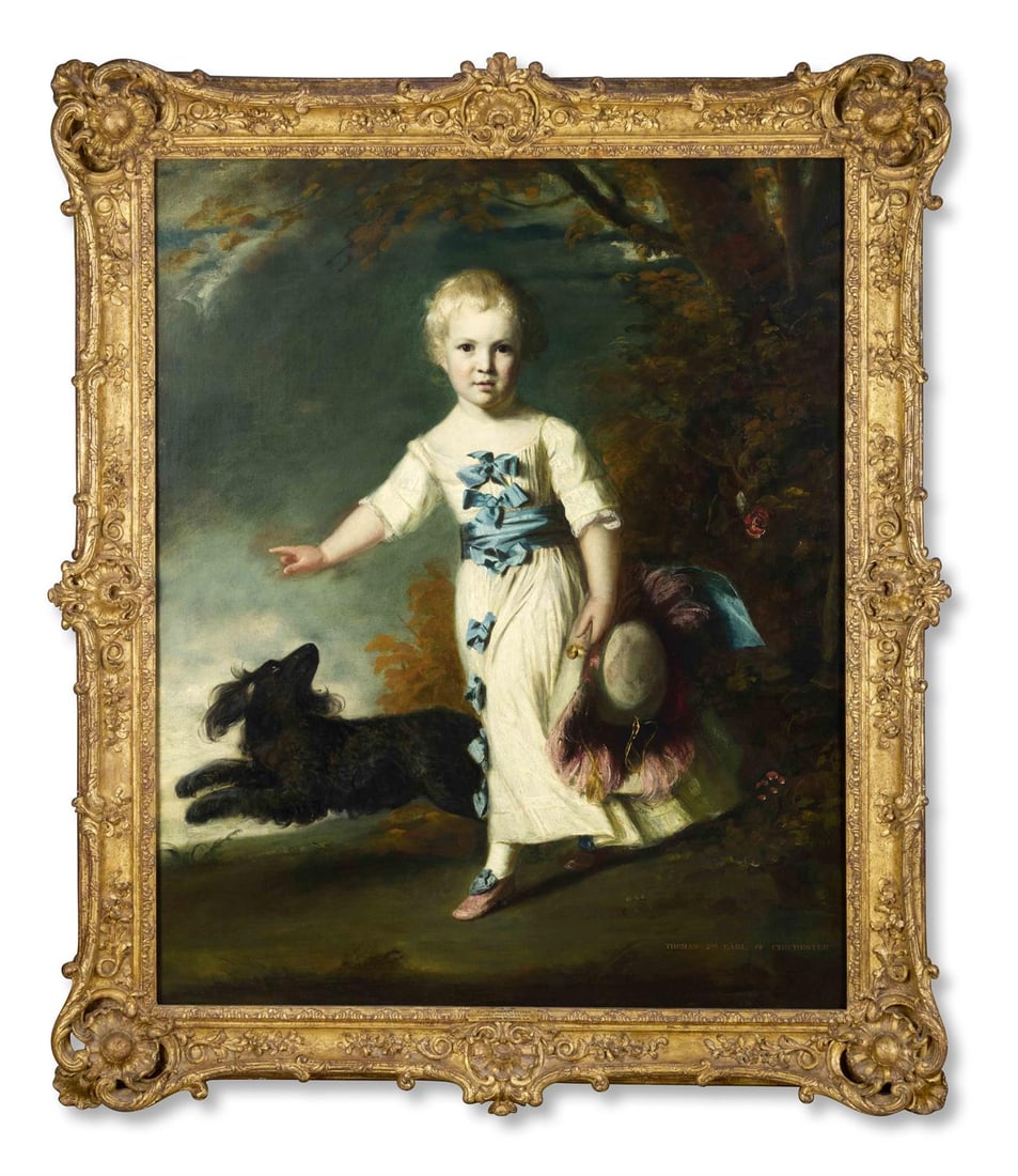 SIR JOSHUA REYNOLDS, P. R. A. (BRITISH 1723-1792), PORTRAIT OF THOMAS PELHAM (1 of 9)