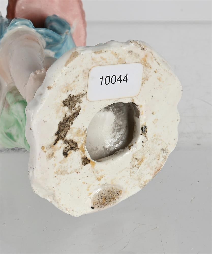 A DERBY PORCELAIN MODEL OF A CHILD PASTRY SELLER, CIRCA 1765 - 3