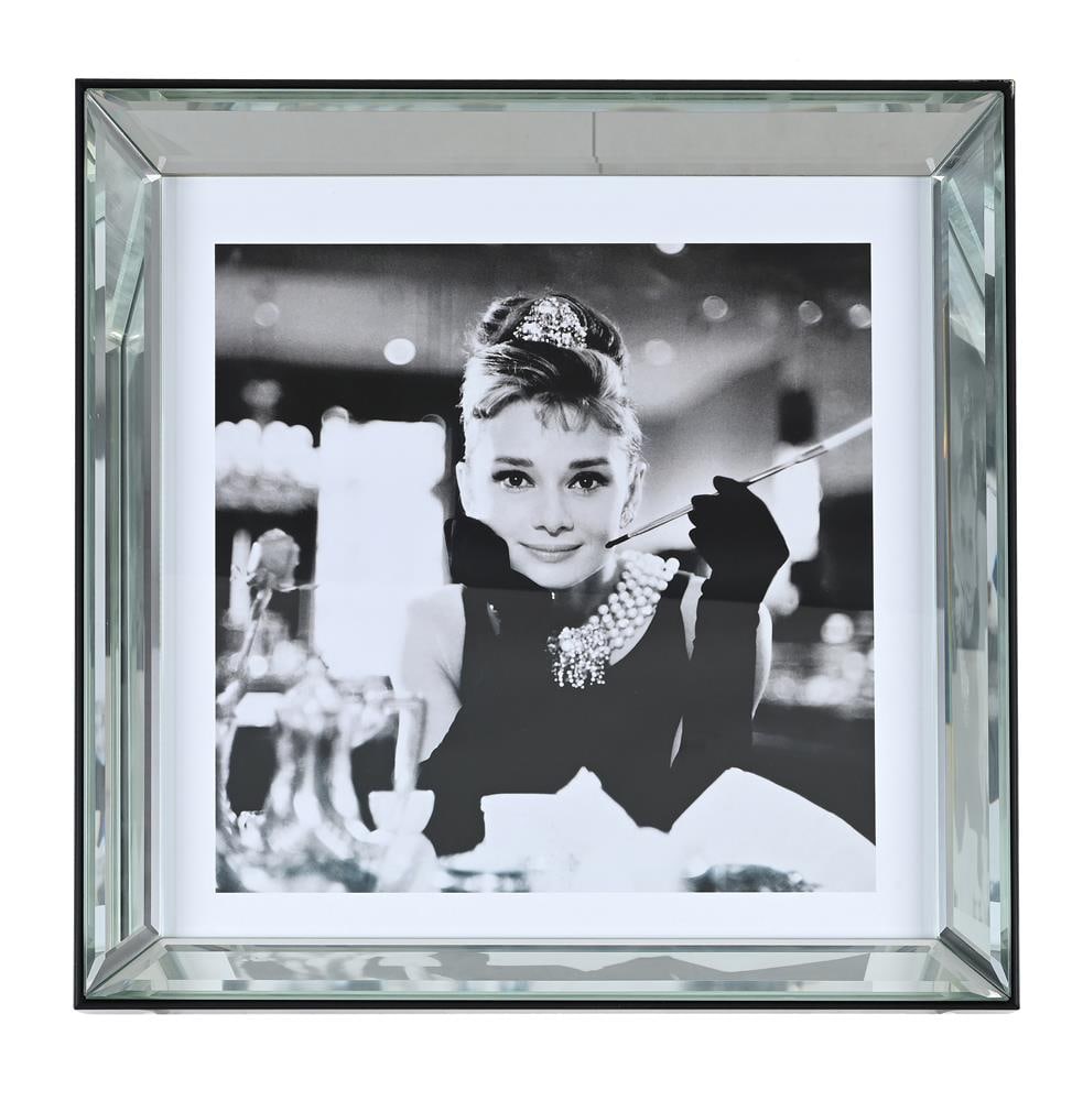 A SET OF SIX SQUARE MIRRORED PHOTO FRAMES, OF RECENT MANUFACTURE - 4