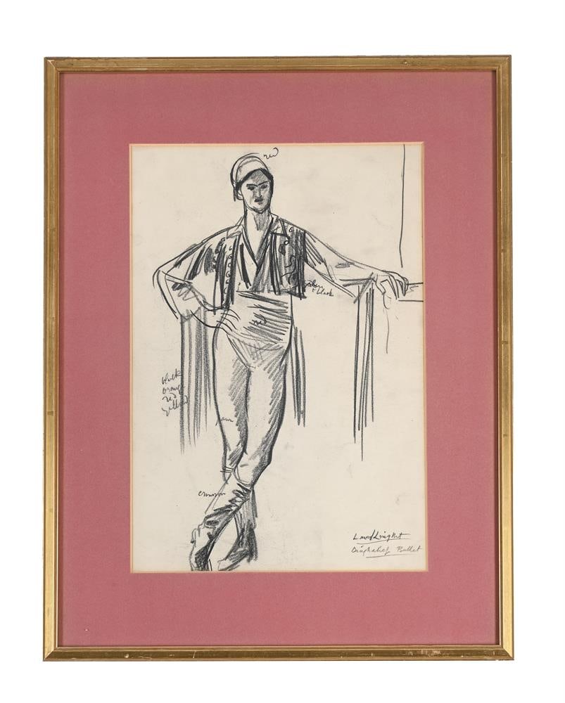 λ DAME LAURA KNIGHT (BRITISH 1877-1970), DIAGHILEV BALLET - 2