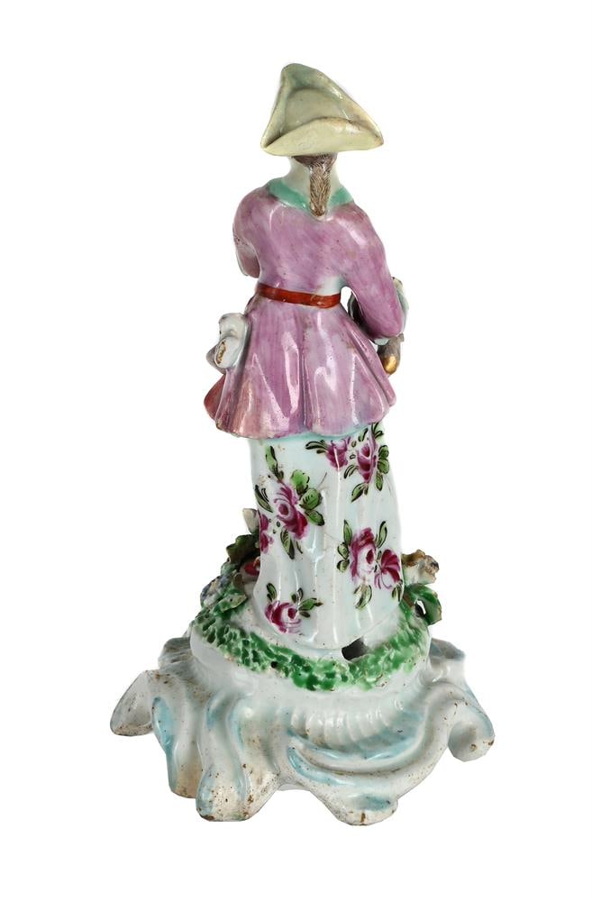 A BOW MODEL OF A SPORTSWOMAN, CIRCA 1765 - 2