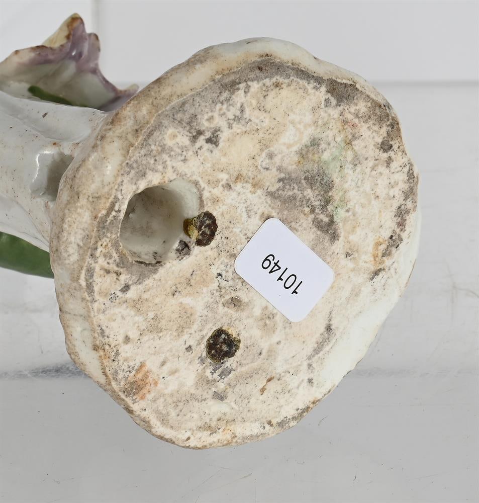 A BOW PORCELAIN MODEL OF A BOY EMBLEMATIC OF AUTUMN FROM A SERIES OF THE FOUR SEASONS, CIRCA 1765 - 3