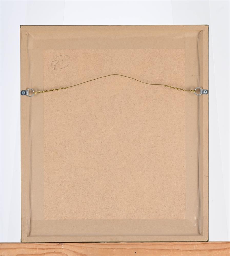 A SET OF TEN PRESERVED SPECIMENS OF FERNS AND MOSS, PROBABLY LATE 19TH CENTURY AND LATER RE-FRAMED - 7