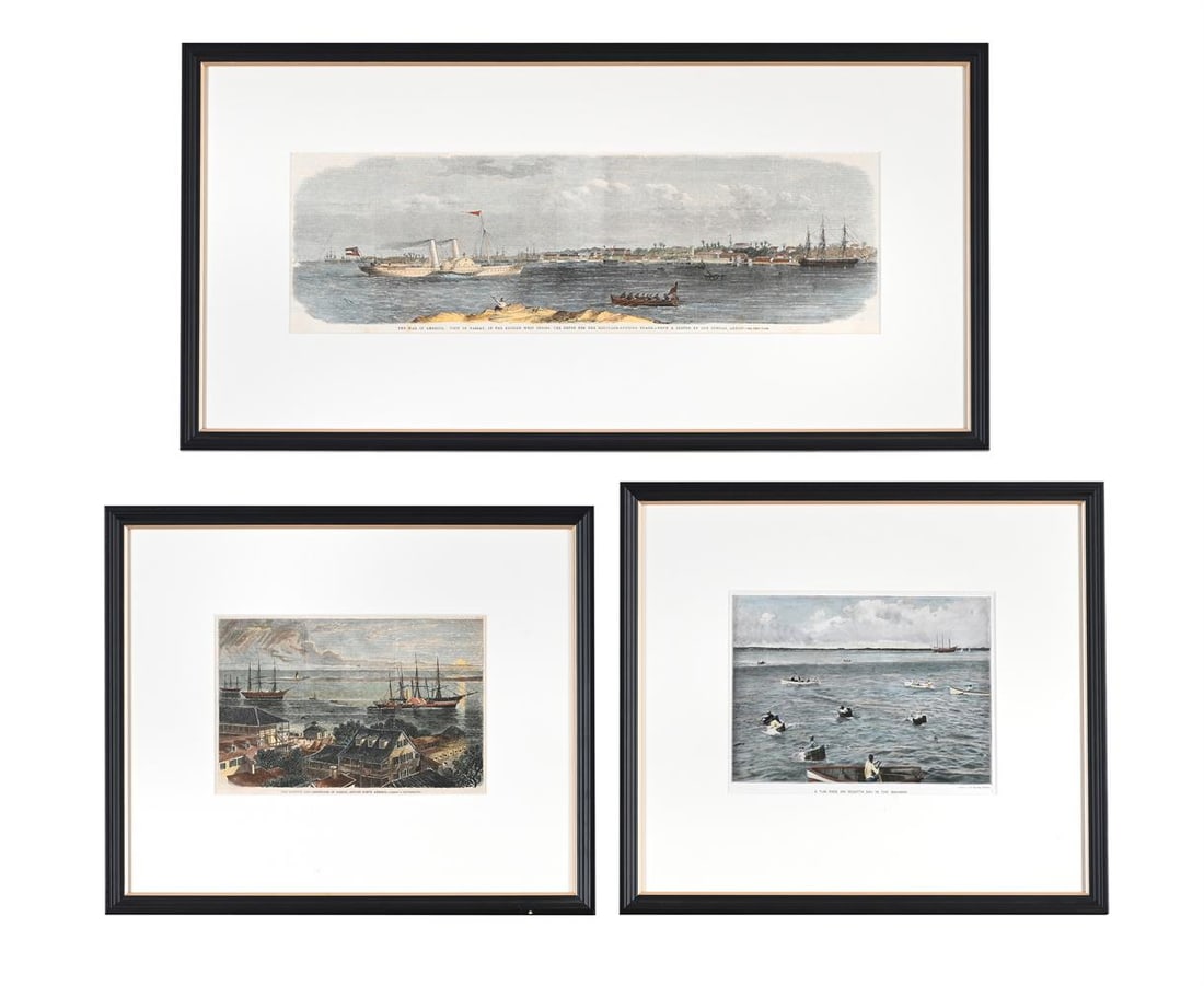 A GROUP OF SIX VIEWS OF THE BAHAMAS, (LATE 19TH CENTURY AND LATER) - 2