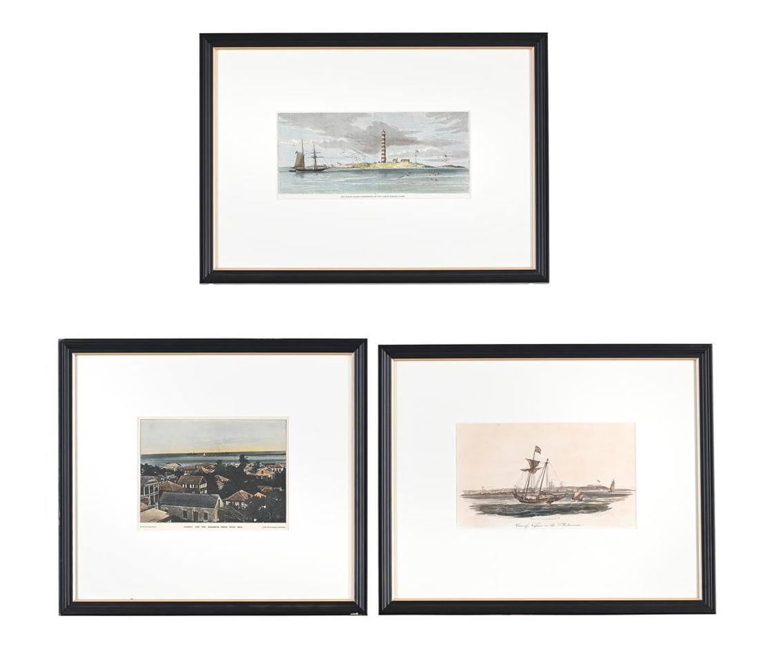 A GROUP OF SIX VIEWS OF THE BAHAMAS, (LATE 19TH CENTURY AND LATER) - 3