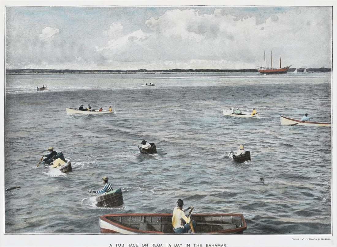 A GROUP OF SIX VIEWS OF THE BAHAMAS, (LATE 19TH CENTURY AND LATER) - 6