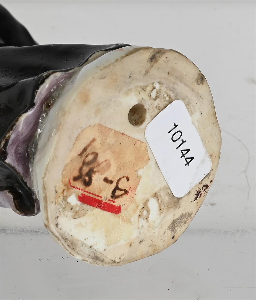 A CHELSEA PORCELAIN MODEL OF CUPID IN DISGUISE, CIRCA 1756 - 3