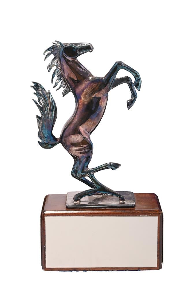 A SELECTION OF SILVER PLATED POLO RELATED ITEMS, MODERN - 5