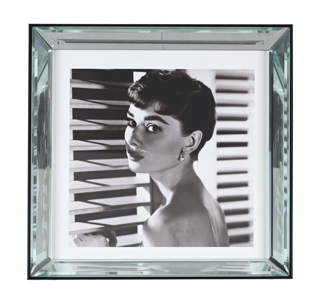 A GROUP OF SIX SQUARE EBONISED AND BEVELL MIRRORED PICTURE FRAMES, OF RECENT MANUFACTURE - 2