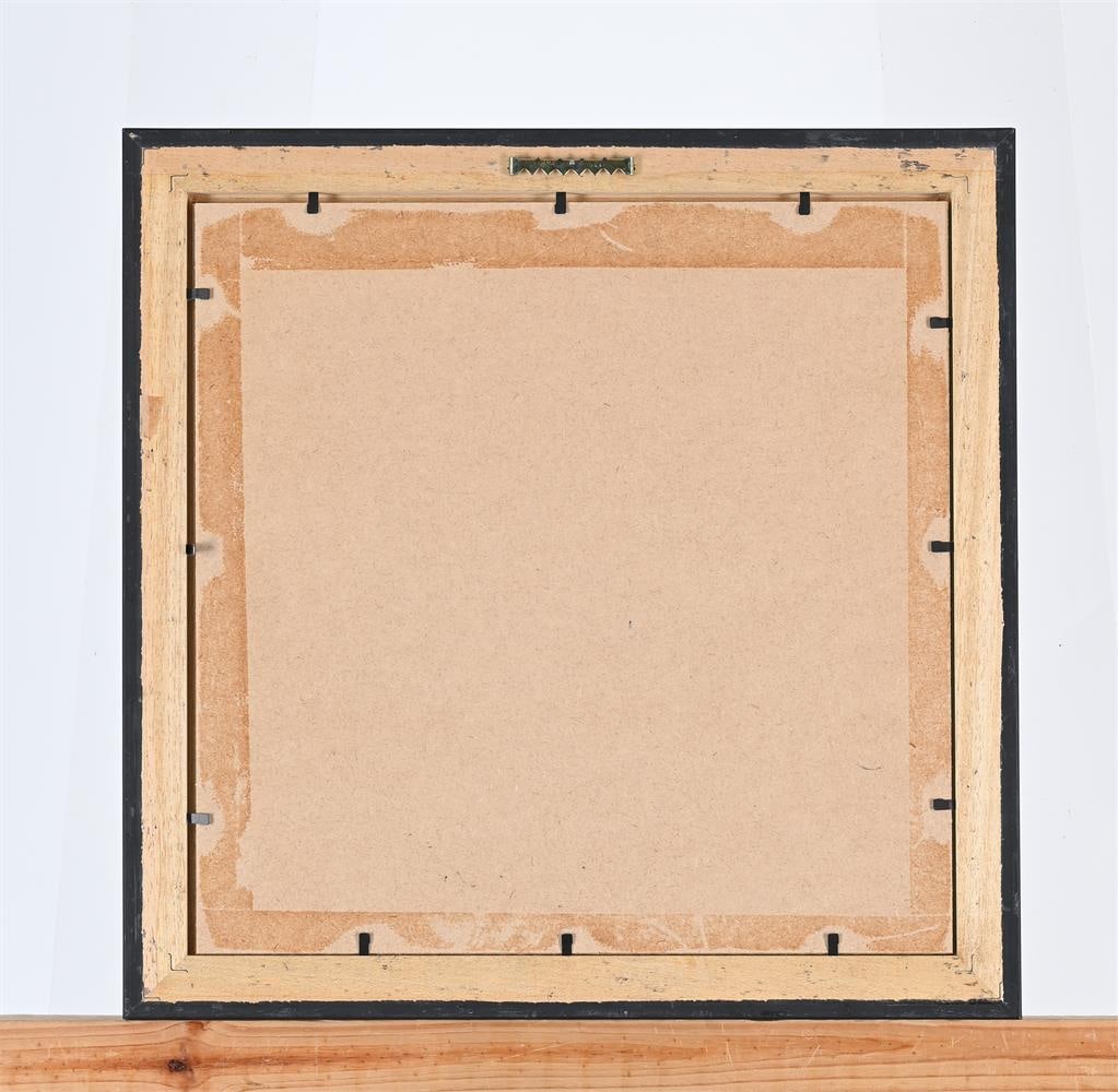 A GROUP OF EIGHT EBONISED AND BEVELL MIRRORED PICTURE FRAMES, OF RECENT MANUFACTURE - 3