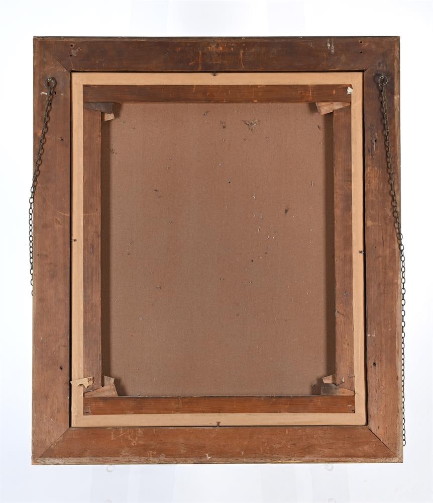 ENGLISH SCHOOL (19TH CENTURY), PORTRAIT OF GENTLEMAN IN A DARK BROWN COAT - 2