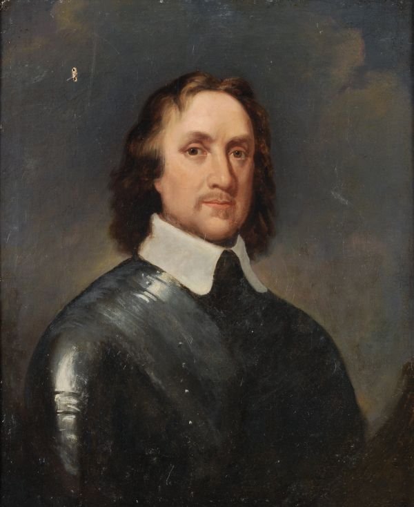 After Robert Walker Portrait of Oliver Cromwell Oi