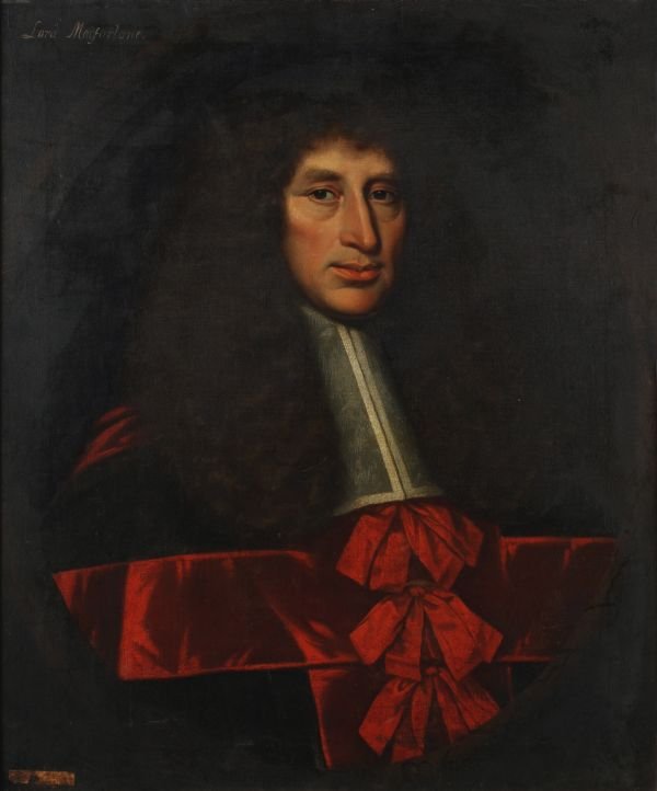 Follower of John Michael Wright Portrait of a nobl