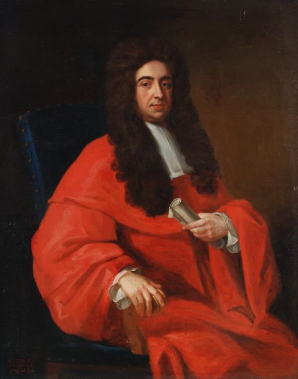 Circle of Sir Godfrey Kneller Portrait of a gentle