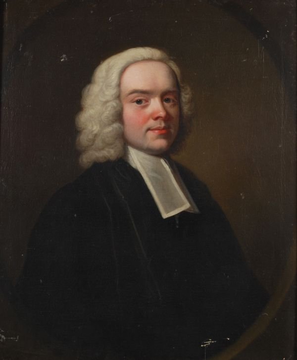 Circle of Thomas Hudson Portrait of a cleric, bust