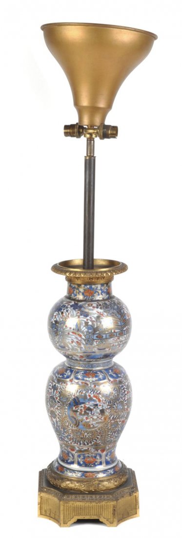 A Chinese porcelain double gourd vase , 19th centu - 2