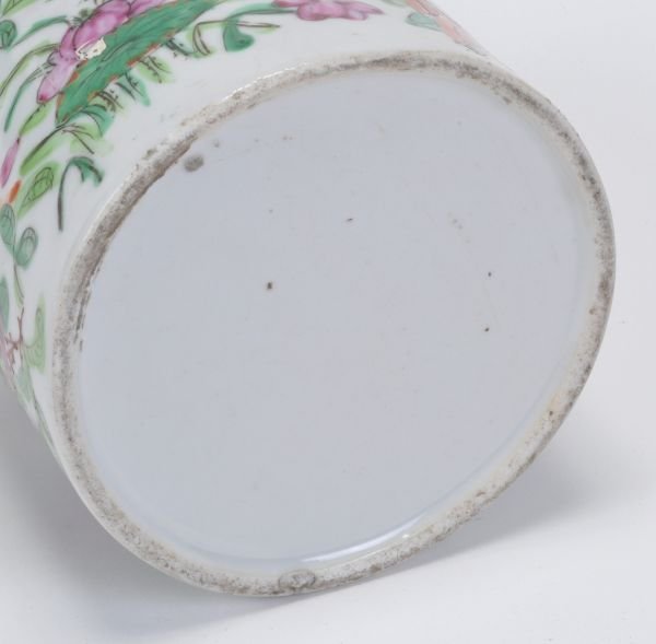A Chinese Canton famille rose porcelain wine pot d - 2