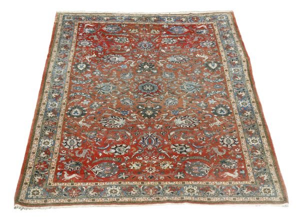 A Tabriz carpet , approximately 380 x 270cm
