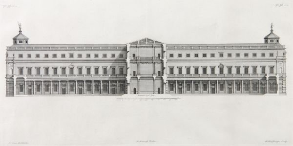 Six various prints depicting architecture, late 1 - 2