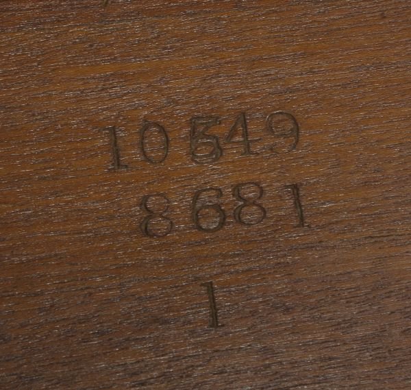 An Edwardian satinwood and painted oval centre tab - 3