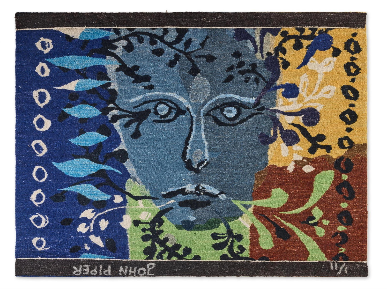 λ JOHN PIPER (BRITISH, 1903-1992), FOLIATE HEAD (1 of 1)