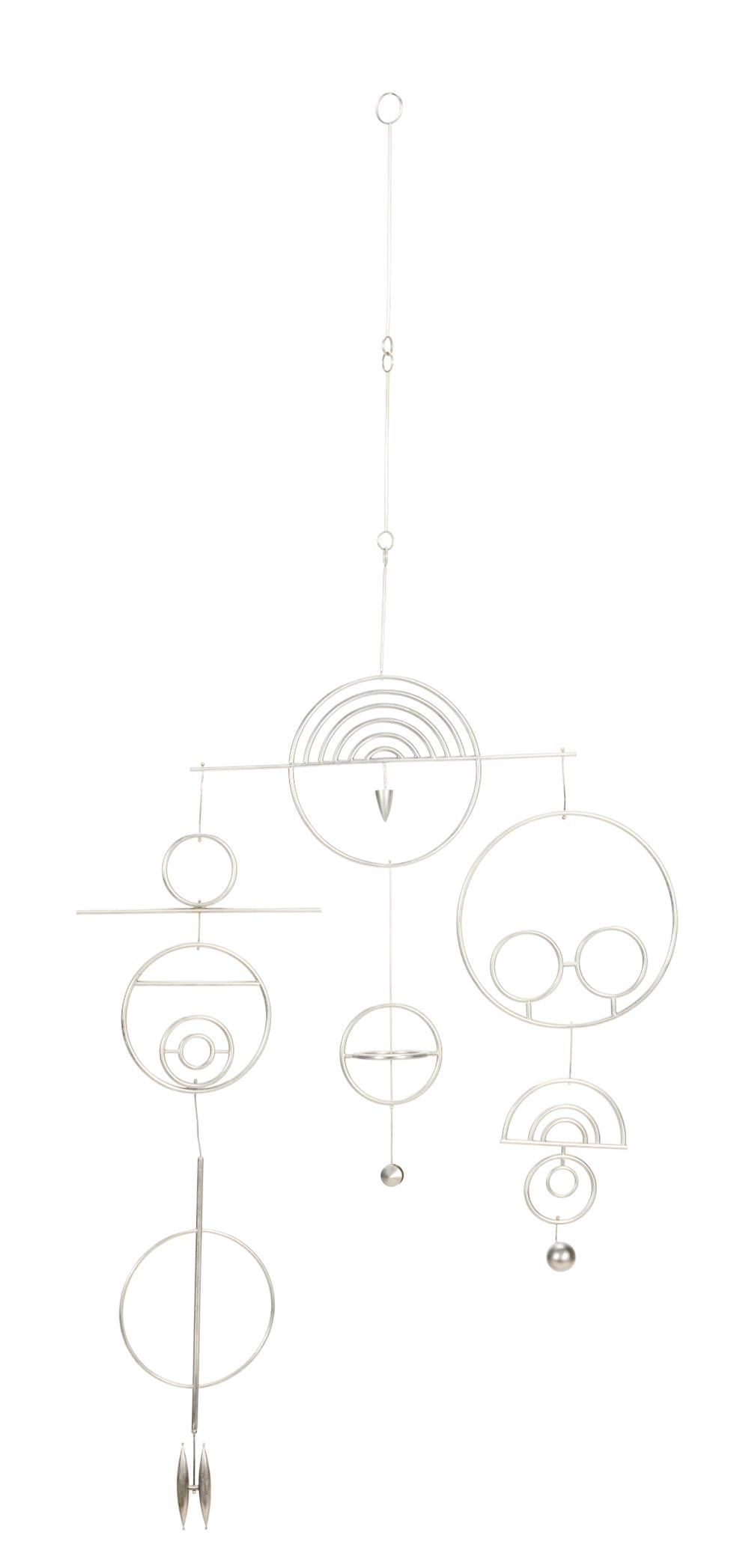 λ WENDY RAMSHAW (BRITISH, 1939-2018), SILVER SCALES (1 of 2)