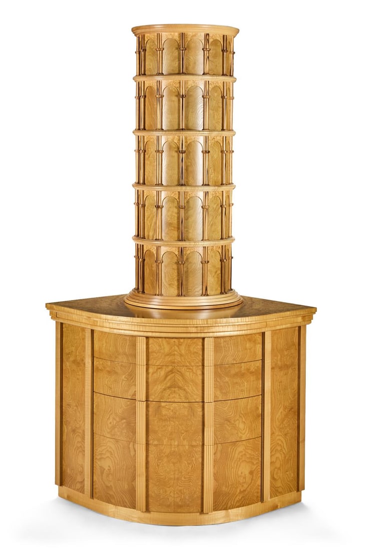 λ NICK ALLEN (BRITISH, B.1952), AN ARCHITECTURAL 'COLOSSEUM' CABINET, 1999 (1 of 3)