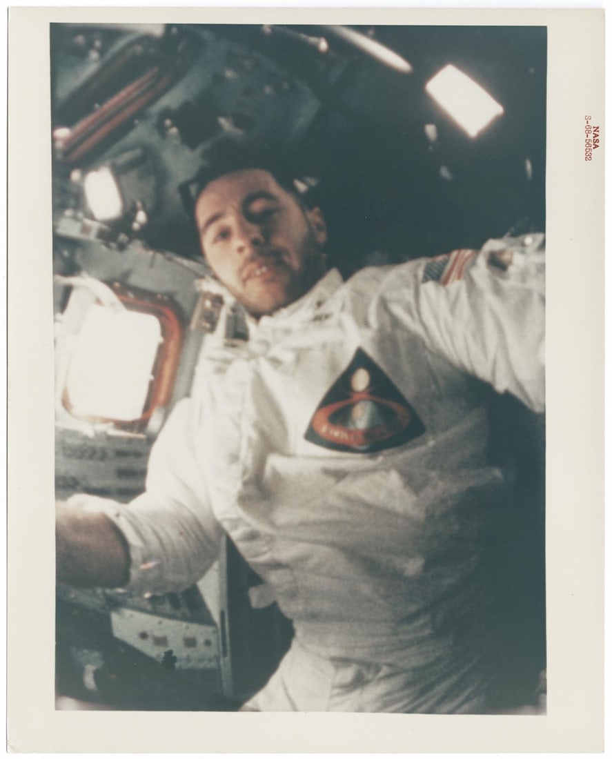 [Apollo 8] THE FIRST SELFIE FROM ANOTHER WORLD (1 of 2)