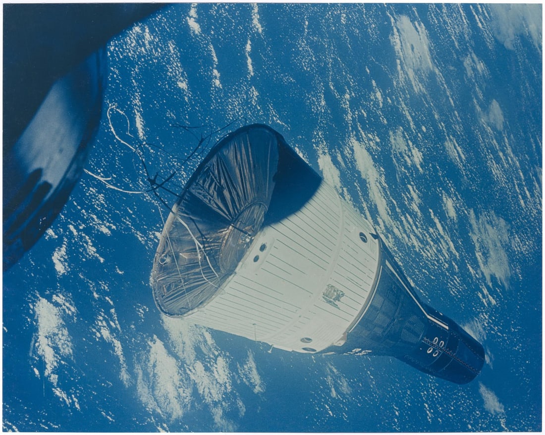 [Gemini VI-A] LARGE FORMAT: FIRST RENDEZVOUS IN SPACE (1 of 1)