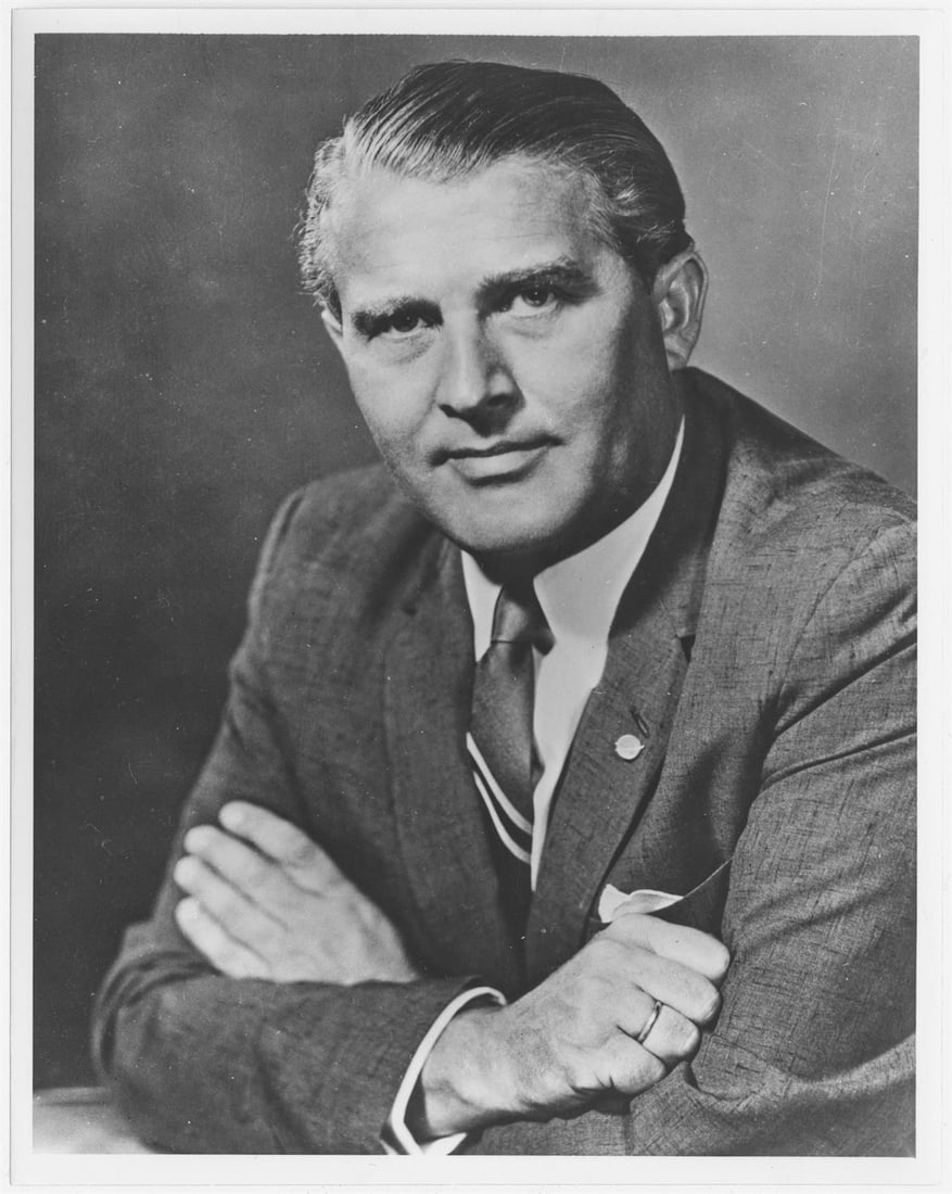 [Project Apollo] WERNHER VON BRAUN, VISIONARY ARCHITECT OF THE MOON LANDING (1 of 2)