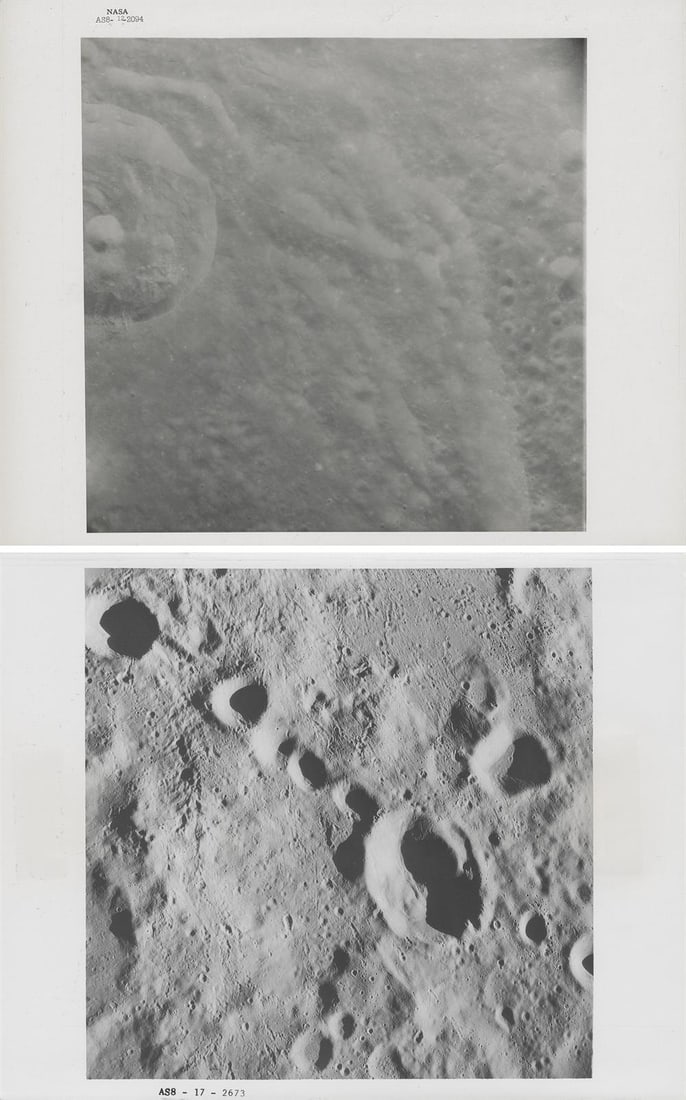 [Apollo 8] FIRST HUMAN VIEW OF THE FARSIDE OF THE MOON (1 of 5)