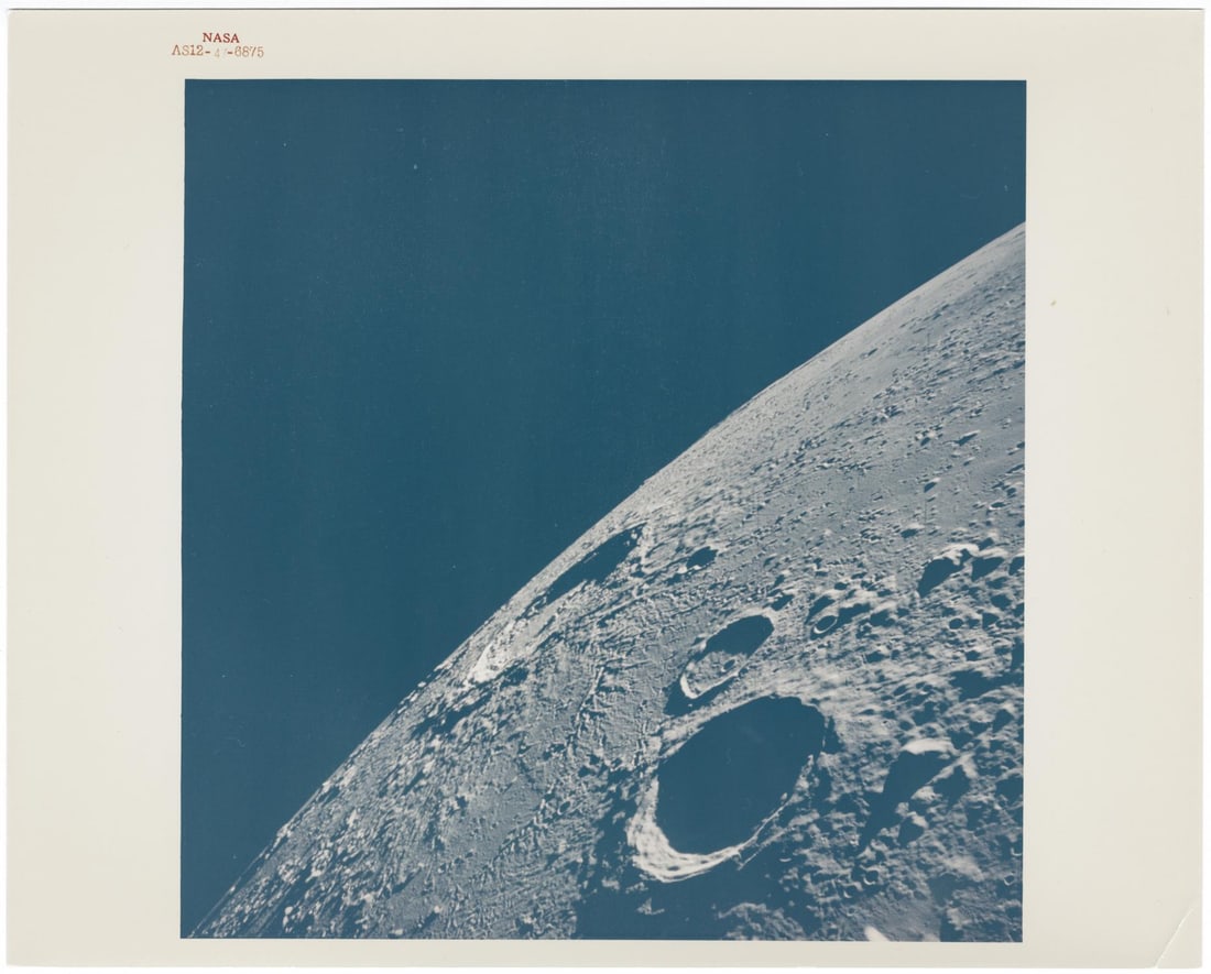 [Apollo 12] CRATER COPERNICUS AT SUNRISE (1 of 3)