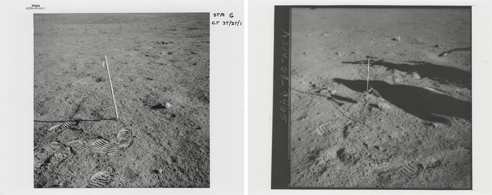 [Apollo 14] FOOTPRINTS ON THE MOON (1 of 5)