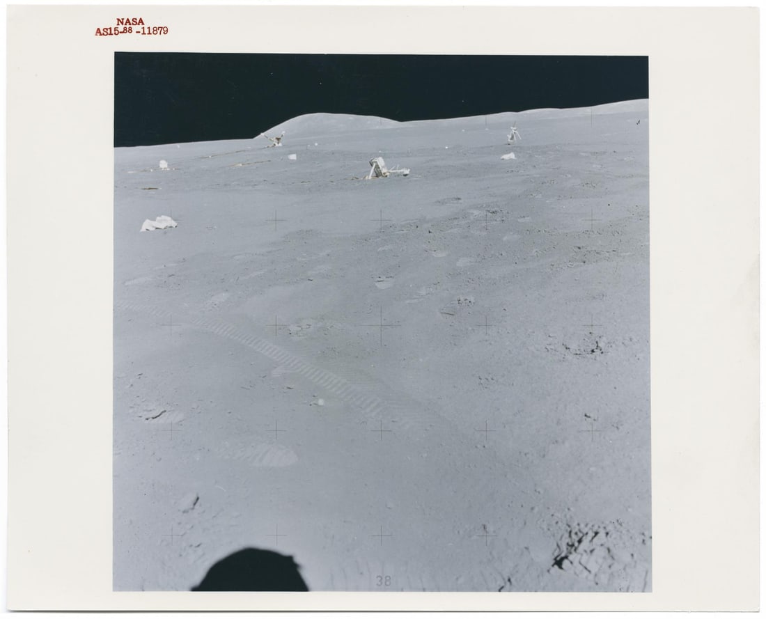 [Apollo 15] HADLEY LUNAR SCIENCE OUTPOST (1 of 2)