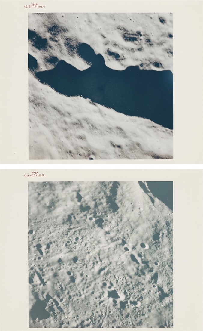 [Apollo 16] LUNAR HIGHLANDS NEAR CRATER GASSENDI (1 of 5)