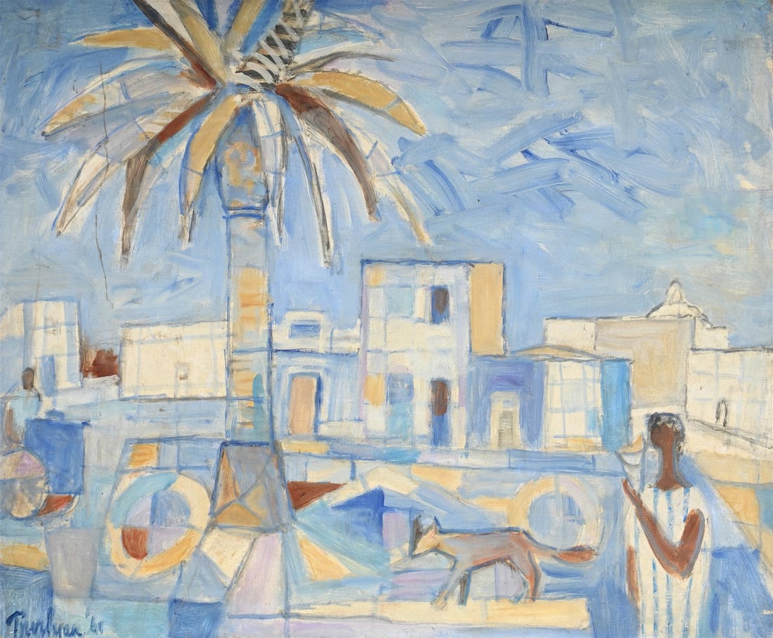 λ JULIAN TREVELYAN (BRITISH 1910-1988), GOZO, MALTA (1 of 3)