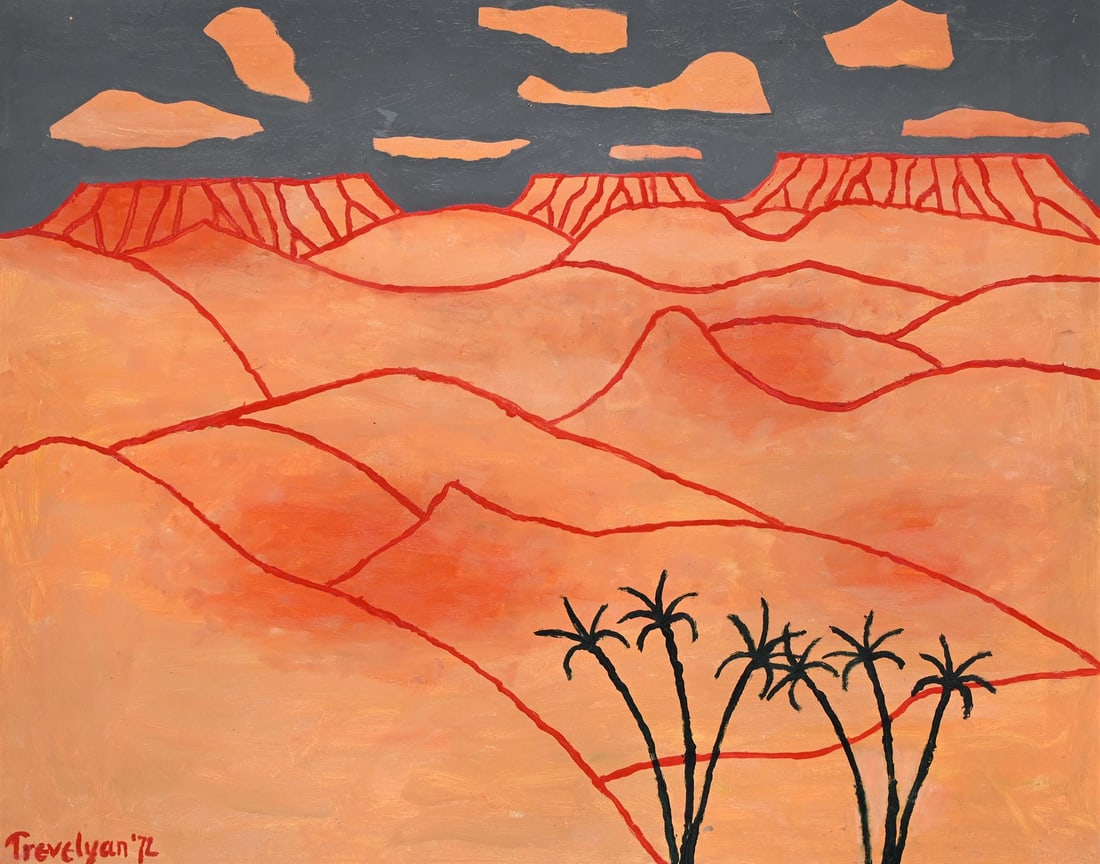 λ JULIAN TREVELYAN (BRITISH 1910-1988), SAHARA (1 of 3)