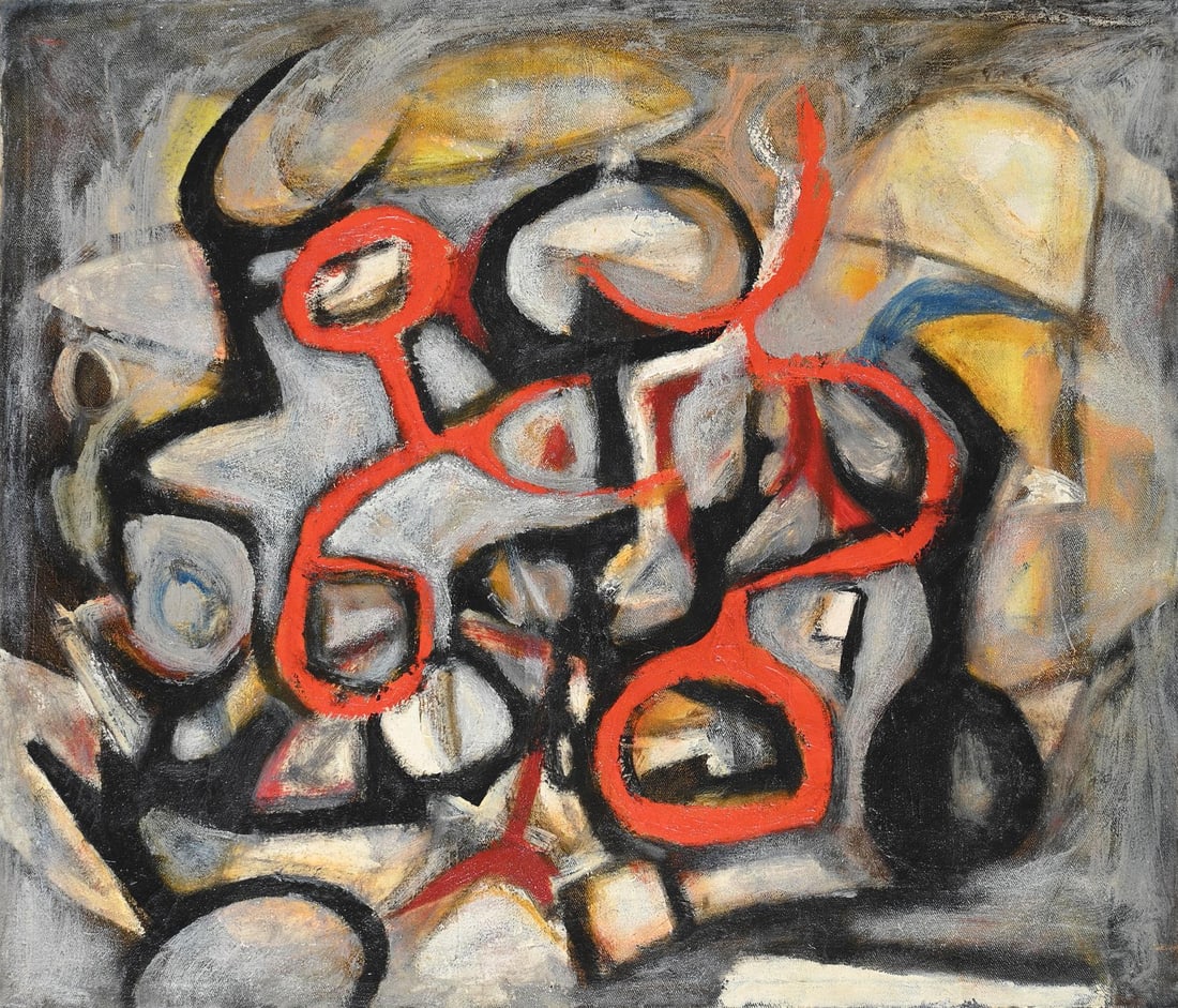 λ AUBREY WILLIAMS (GUYANESE/BRITISH 1926-1990), WARA, 1958 (1 of 3)