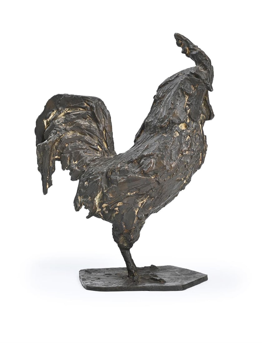 λ BERNARD MEADOWS (BRITISH 1915-2005), COCKEREL (1 of 4)