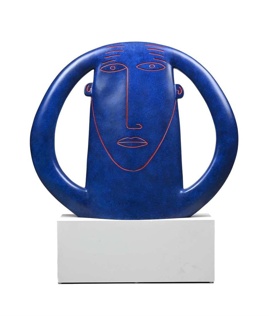 λ JON BUCK (BRITISH B.1951), WORRIED MAN (1 of 5)