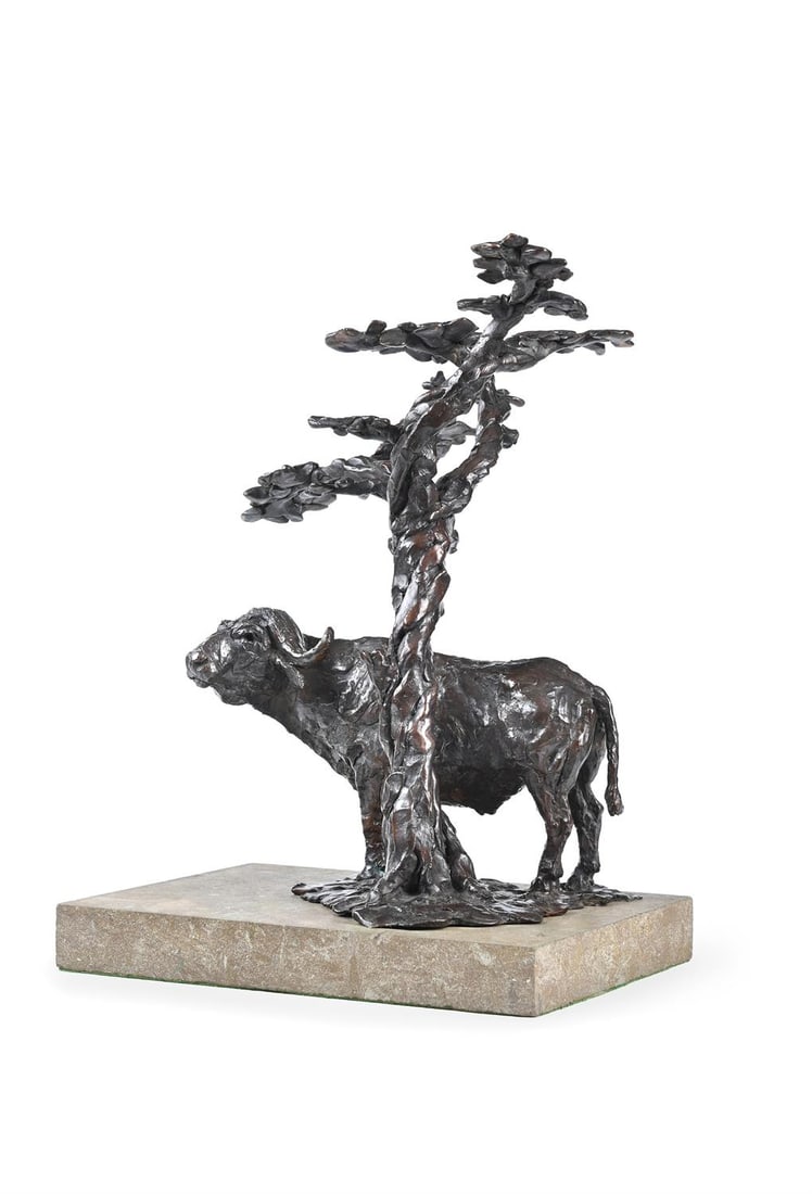 λ HAMISH MACKIE (BRITISH B.1973), CAPE BUFFALO (1 of 5)