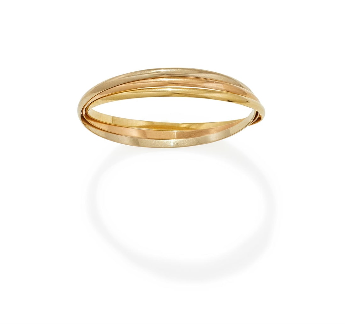 CARTIER, A 'TRINITY' BANGLE - 2