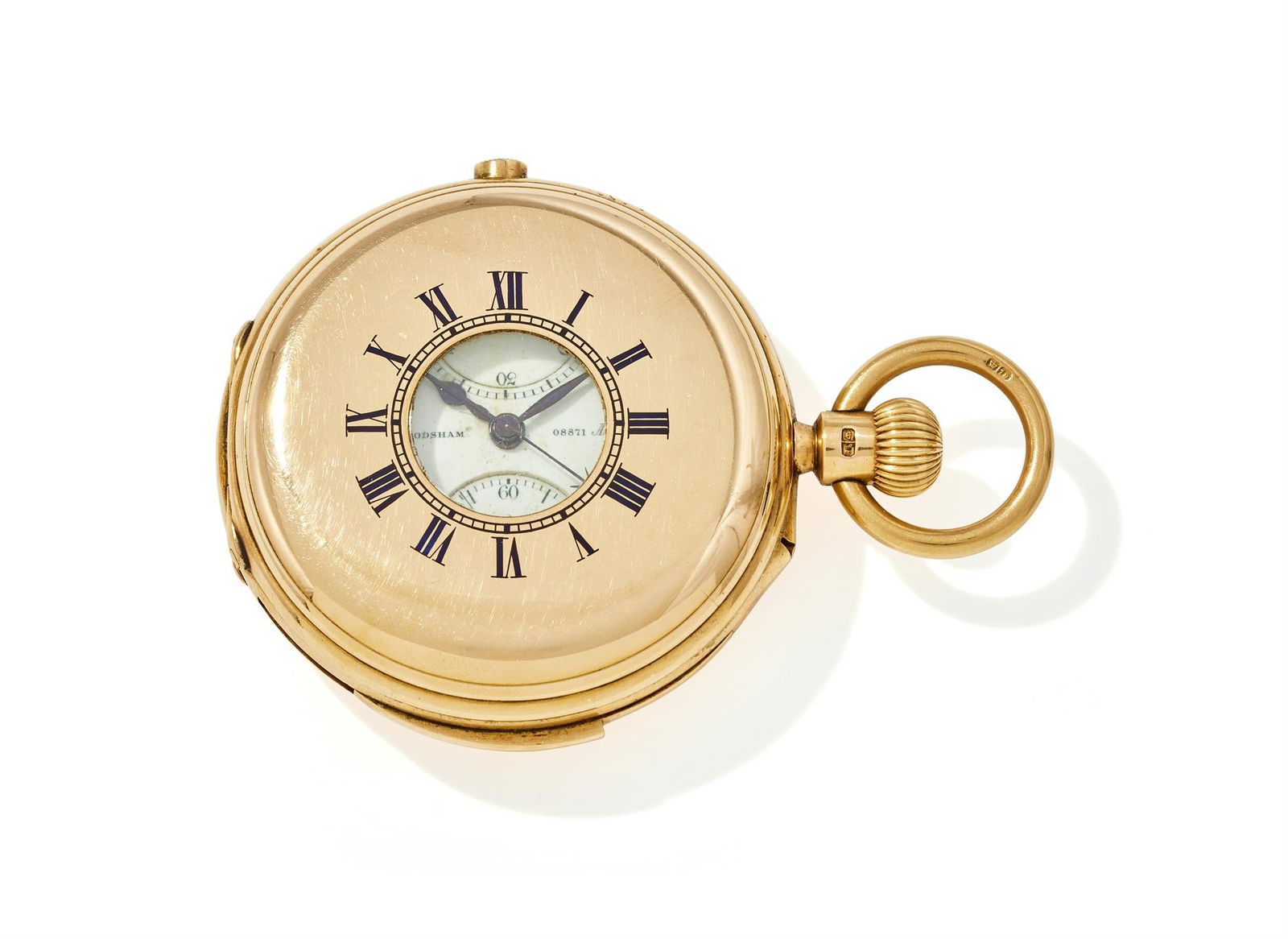 CHARLES FRODSHAM, LONDON, AN 18 CARAT GOLD KEYLESS WIND REPEATER HALF HUNTER POCKET WATCH (1 of 4)