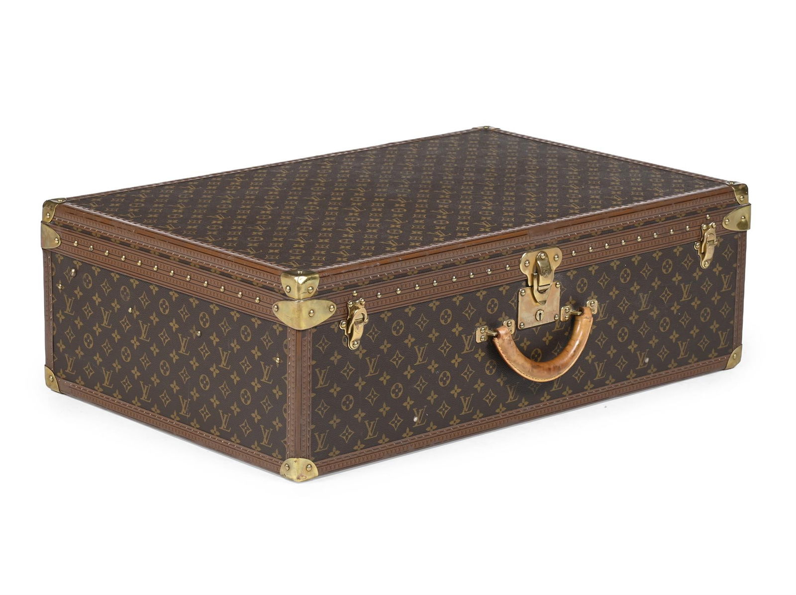LOUIS VUITTON, MONOGRAM, A COATED CANVAS HARD TRAVELLING CASE (1 of 3)