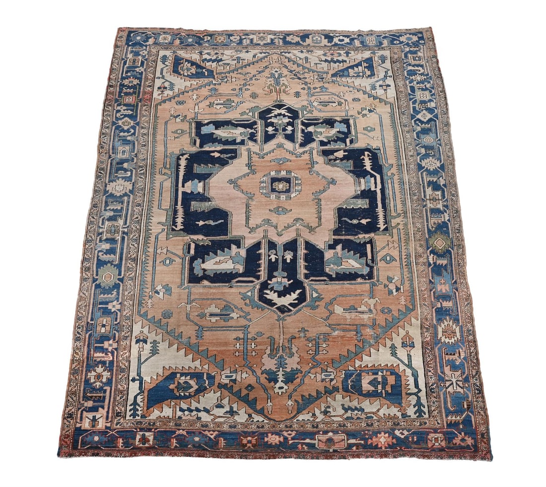 A SERAPI CARPET, CIRCA 1890 (1 of 3)