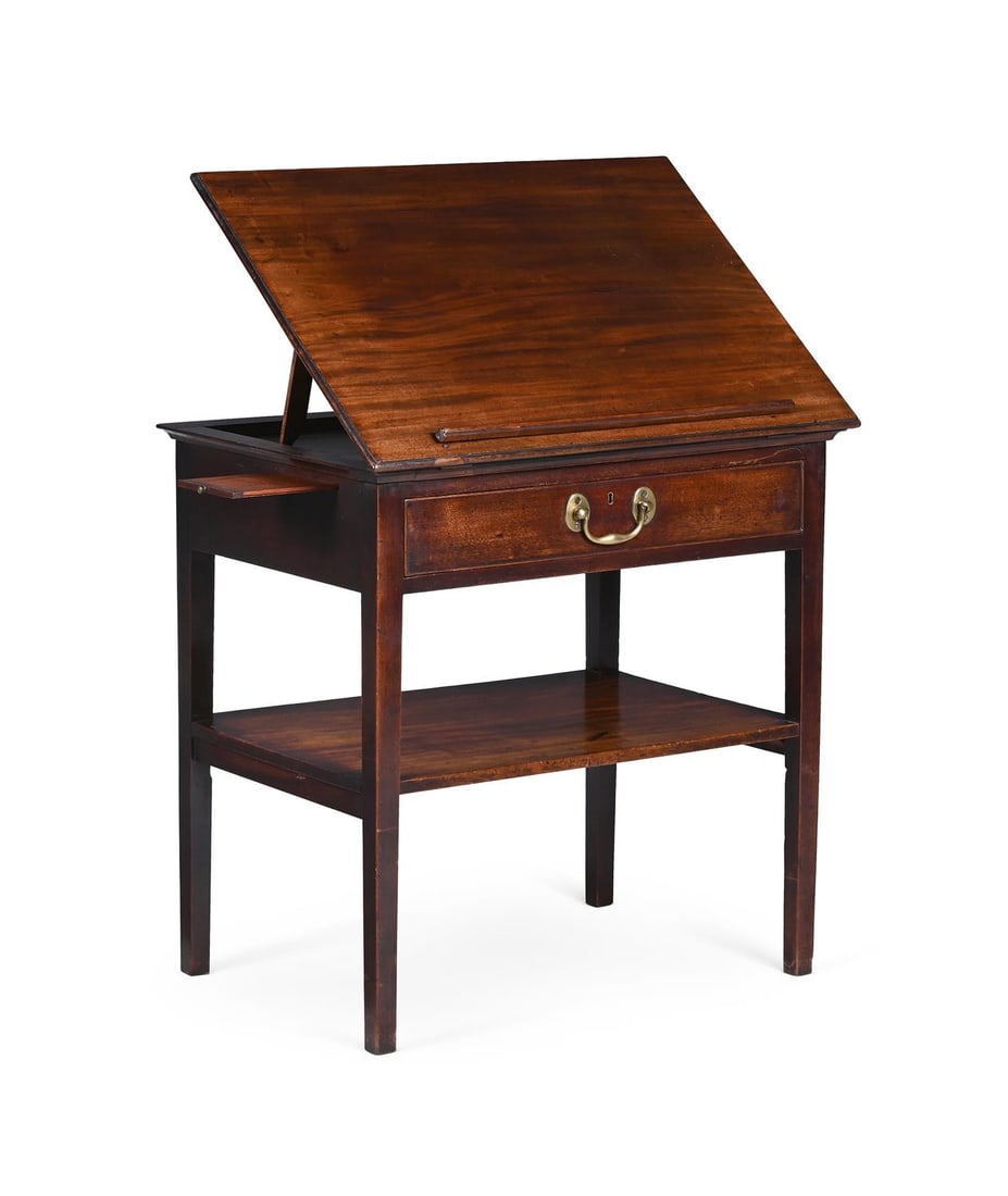 A GEORGE III MAHOGANY ARCHITECT'S TABLE, CIRCA 1780 (1 of 3)