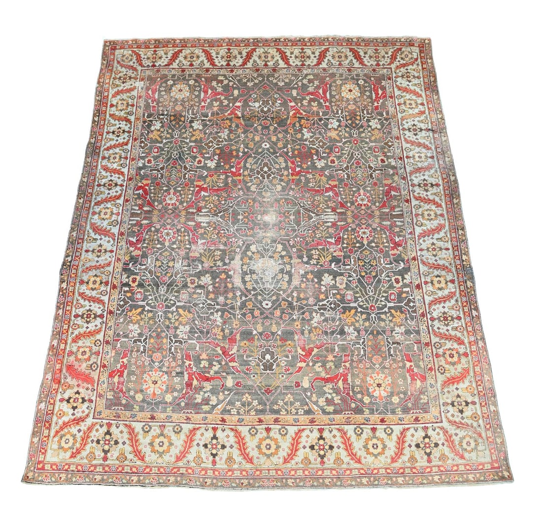 AN AGRA CARPET (1 of 3)
