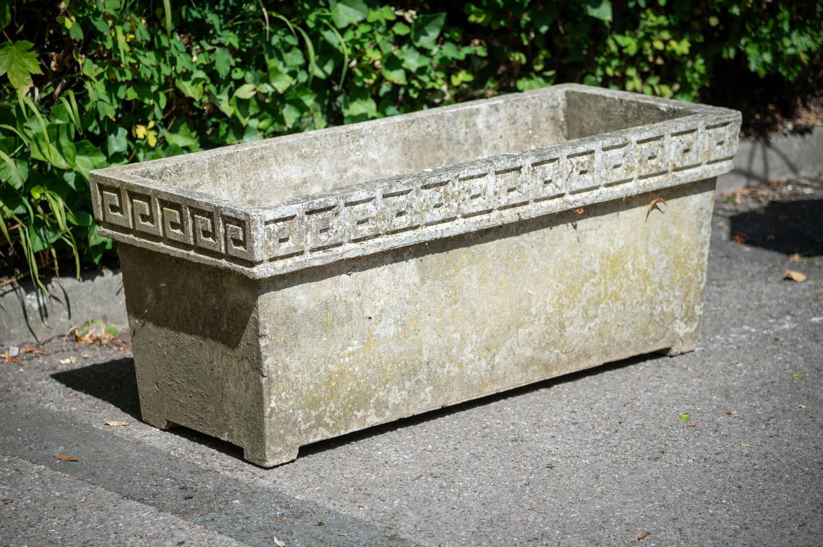 A COMPOSITION STONE PLANTER, 20TH CENTURY (1 of 3)