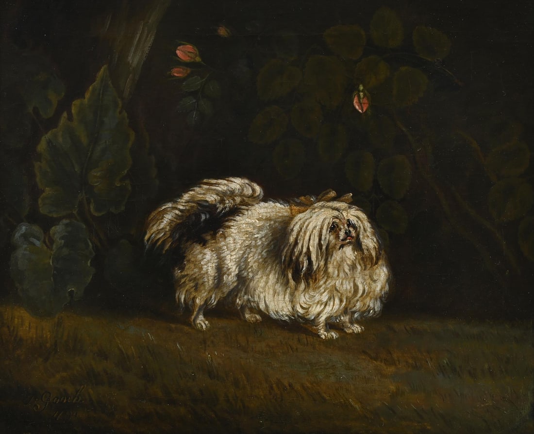THOMAS GOOCH (BRITISH 1750-1802), PORTRAIT OF A TIBETAN APSO: THOMAS GOOCH (BRITISH 1750-1802)PORTRAIT OF A TIBETAN APSOOil on canvasSigned and dated '1794' (lower left)37 x 45cm (14½ x 17½ in.)
